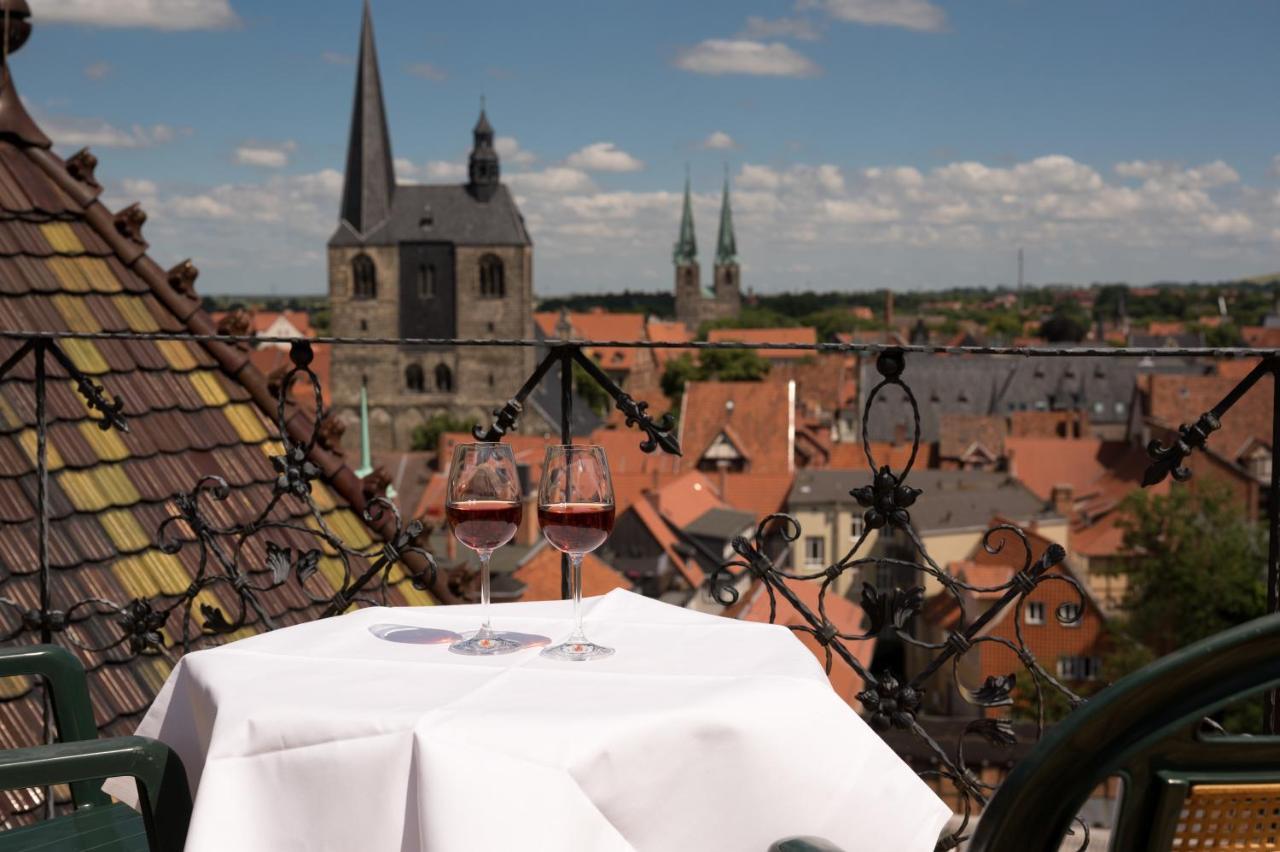 Schlosshotel Zum Markgrafen Кведлинбург Екстериор снимка